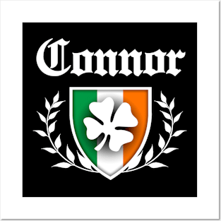 Connor Shamrock Crest Posters and Art